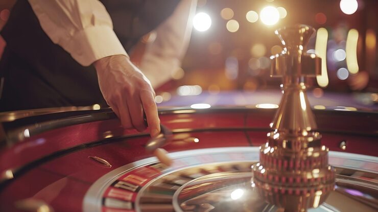 Live dealer card game interface on dragon222 alternatif showing blackjack table